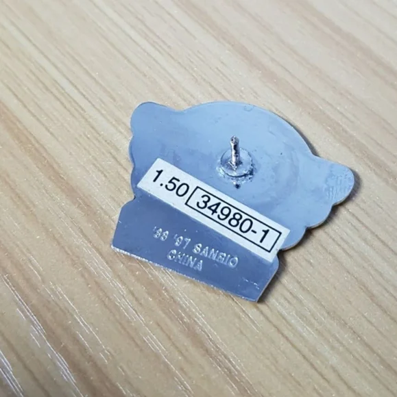 Sanrio Keroppi Frog Full Service!‎ Pin 1988 1997 Vintage